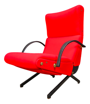 Vintage P40 Lounge Chair by Osvaldo Borsani for Tecno, 1960s
