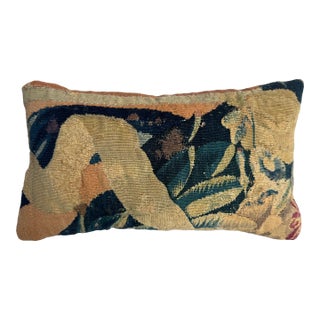 18th Century Brussels Tapestry Pillow For Sale