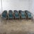 Late 20th Century Modern Set of 15 MTS Dining or Waiting Room Chairs Gray Frames & Blue Vinyl For Sale - Image 6 of 18