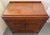 English antique oak Art Deco linen cabinet or sideboard, typically dating back to the 1930s. Pure Art Deco, characterized...