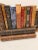 French Group of 18 Assorted Leather or Marbled Bound Books, 19th Century For Sale - Image 3 of 6