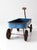 Vintage 1970s Radio Flyer Model 100 Blue Metal Wagon For Sale - Image 11 of 16