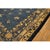 Cerulean Classic 1920s Blue Greek Key Antique Wool Floral Chinese Room Size Peking Rug For Sale - Image 8 of 9