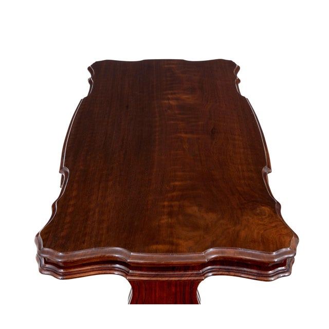 Late 19th Century Antique Victorian Walnut Metamorphic Dumb Waiter, 1880 For Sale - Image 5 of 10