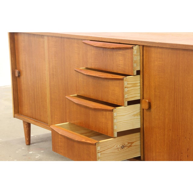 Mid-Century Danish Lowboard in Teak, 1960s For Sale - Image 18 of 18