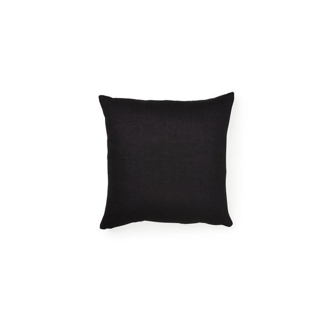 The face of this 18" x 18" pillow features Chiang Mai Dragon in Smoke paired with Barnett in Noir on the back. Inspired by...