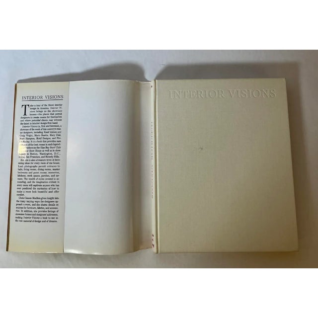 English Interior Visions Great American Designers by Chris Casson Madden Hardcover 1988 For Sale - Image 3 of 9