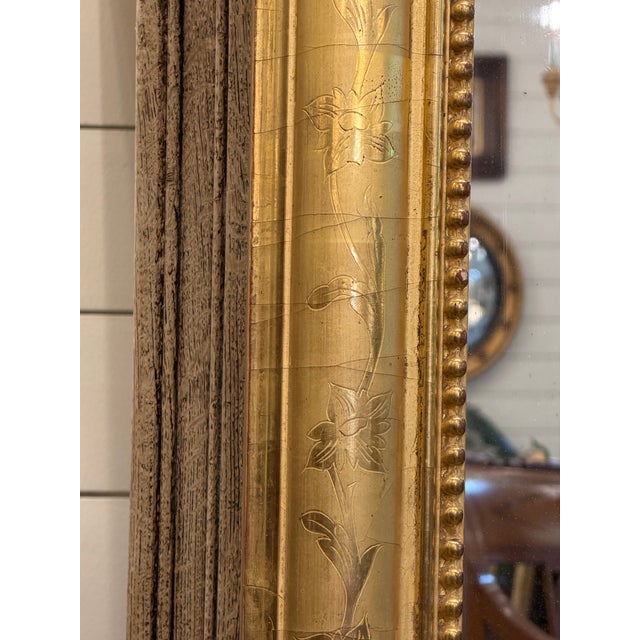 Gold 19th Century Louis Philippe Mirror For Sale - Image 8 of 13