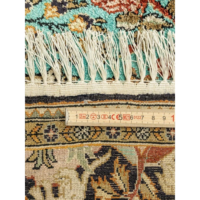 Vintage Ghom Rug For Sale - Image 12 of 13