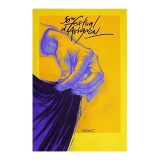 Ernest Pignon-Ernest Festival d'Avignon 1996 Poster For Sale