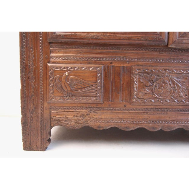 19th Century French Provincial Breton Folk-Art Armoire For Sale - Image 13 of 18