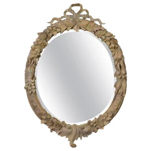 John Richard Carved Wood Mirror