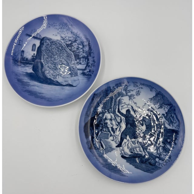 Add vintage charm to your collection with this set of DAK Royal Copenhagen plates! This set includes the following years:...