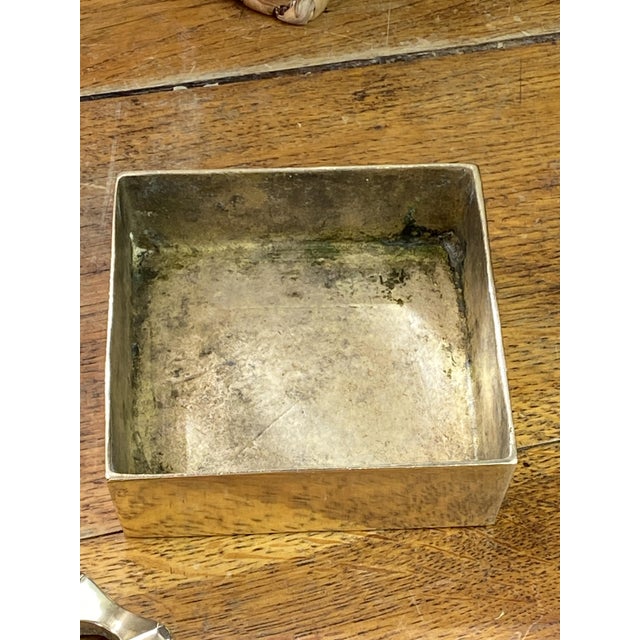 1970s Vintage Ultima Ashtray in Brass, 1970 For Sale - Image 5 of 15