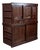 Antique Japanese Meiji Period Two Piece Tansu Chest (Goshu Mizuya) For Sale