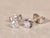 The Fonsecas: Ladies 14K White Gold 0.30CTW Natural Diamond Stud Earrings, 2 Pieces For Sale - Image 4 of 6