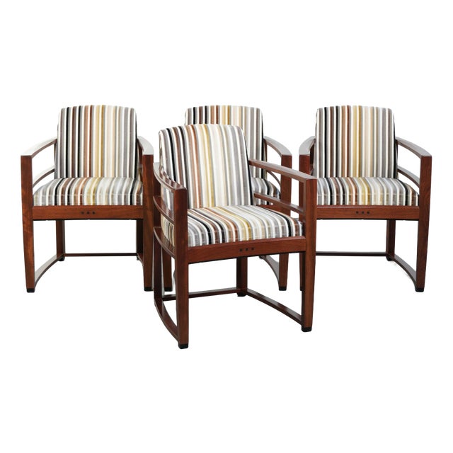 Art Deco Dining Chairs by Schuitema, Set of 4 For Sale