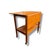 Vintage Teak Drop-Leaf Drinks Trolley on Castors For Sale - Image 10 of 12