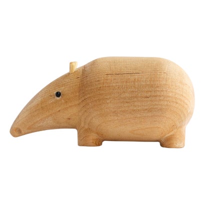 Tapir I Piccolini Wooden Animal Figure by Viviana Degrandi for Emko For Sale