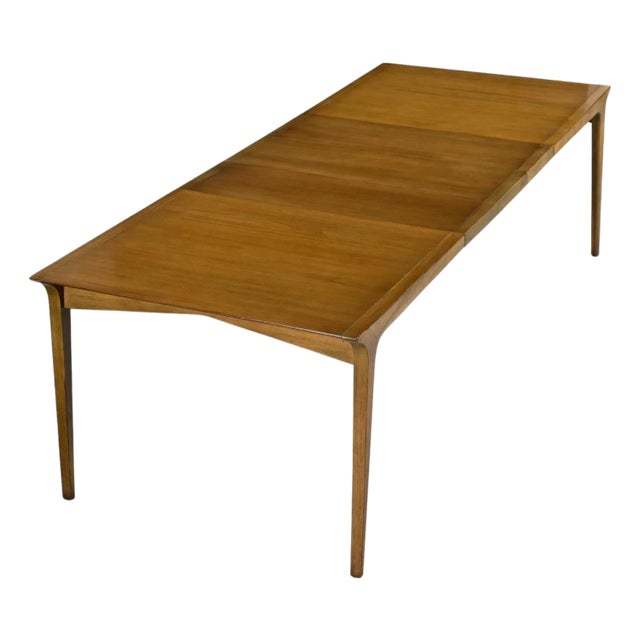 1950's Drexel Profile K44 Extending Dining Table by John Van Koert For Sale