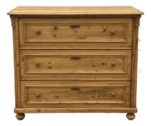 Pine Chest of Three Drawers