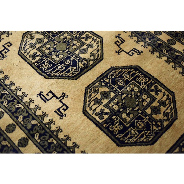 Vintage Hand-Woven Ersari Rug, 1930s For Sale - Image 14 of 18