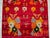 Authentic 1940s Turkish Rug 5x10 Vibrant Red Mid Century Modern Organic Wool Carpet For Sale - Image 10 of 14