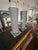 Contemporary Custom Steel Mesh Table Lamps – Modern Industrial Sculptural Lighting, Pair For Sale - Image 3 of 15