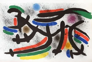 1972 Joan Miro Lithographe I-12