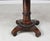 Fine Victorian mahogany card table with rectangular fold-over top Rich figured mahogany veneers with rounded front corners...