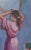 Realism Ukrainian Artist Oil Painting: Girl Before Mirror, Socialist Realism, 1992 127-85 For Sale - Image 3 of 6