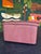 Postmod Pink Leather Loveseat W/ Otto For Sale - Image 11 of 18