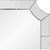 The Reagan wall mirror features a neatly segmented frame and a clear mirror finish. This Thoroughly Modern piece is a...