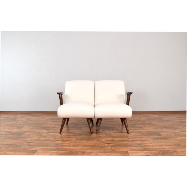 1960s Mid-Century Modern Polish Lounge Chairs, 1960s, Set of 2 For Sale - Image 5 of 18