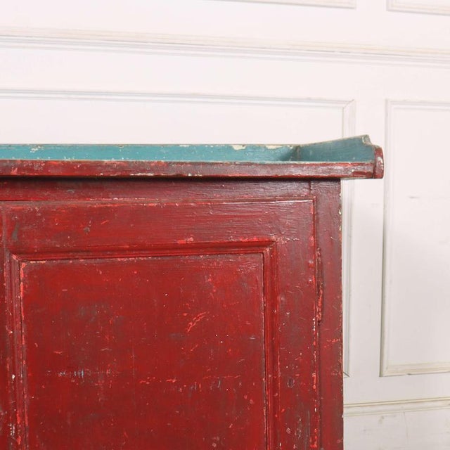 Austrian Orignial Painted Buffet For Sale - Image 5 of 11