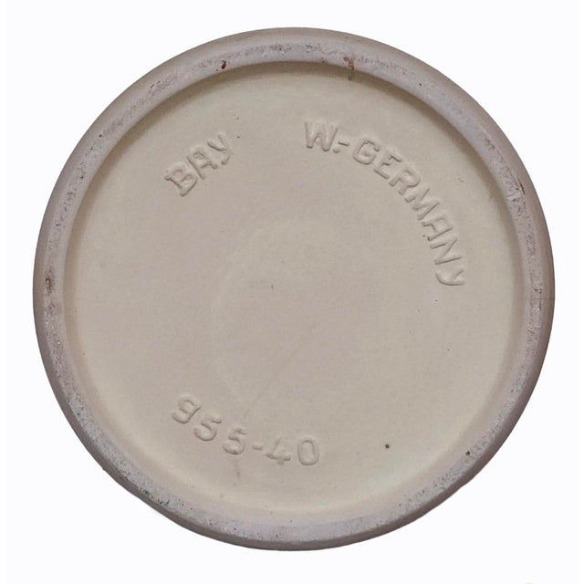 1970s West German 955-40 Fat Lava Pottery Floor Vase by Bodo Mans for Bay, 1970s For Sale - Image 5 of 6