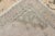 Gray Vintage Turkish Oushak Rug With Floral Medallion Design in Light Tones For Sale - Image 8 of 9