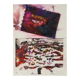 Cosmos and Tree Original Abstracted Composition by Charles David Francis For Sale