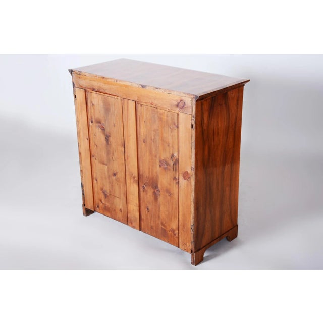19th Century Biedermeier Czech Walnut Commode, 1840s For Sale - Image 9 of 10