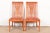 Stickley Mission Arts & Crafts Cherry Wood Side Chairs or Dining Chairs in the Manner of Frank Lloyd Wright, Pair For Sale - Image 14 of 14
