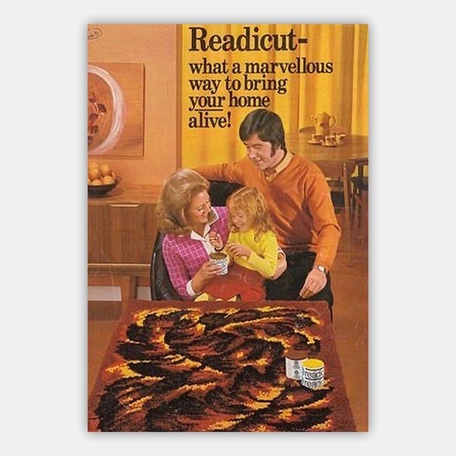 Textile Readicut Wakefield Wool Rug, 1972 For Sale - Image 7 of 10
