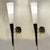 Black Opaline Glass and Metal Wall Lights, 1960s, Set of 2 For Sale - Image 8 of 10