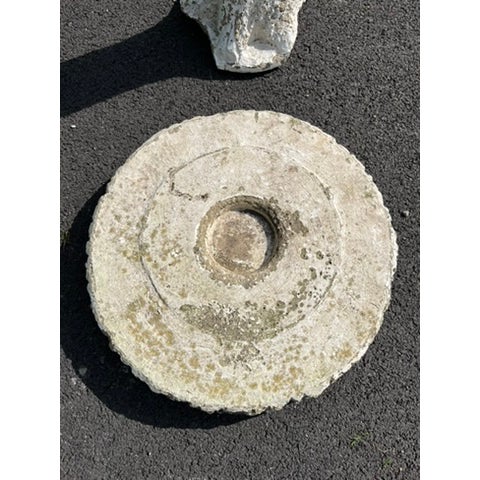 Vintage Faux Bois Bird Bath For Sale - Image 10 of 14