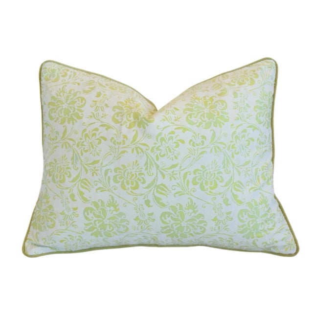 Textile Italian Designer Mariano Fortuny Cimarosa Feather/Down Pillow 24" X 18" For Sale - Image 7 of 7