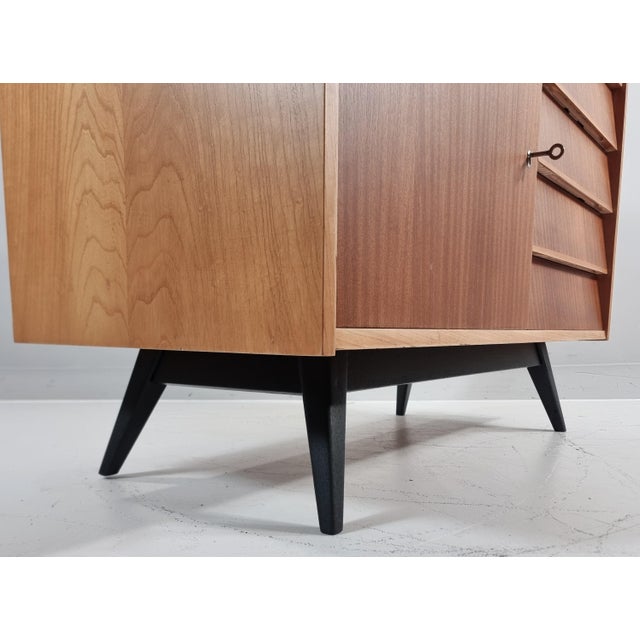 Vintage Commode in Ash, 1970s For Sale - Image 10 of 13