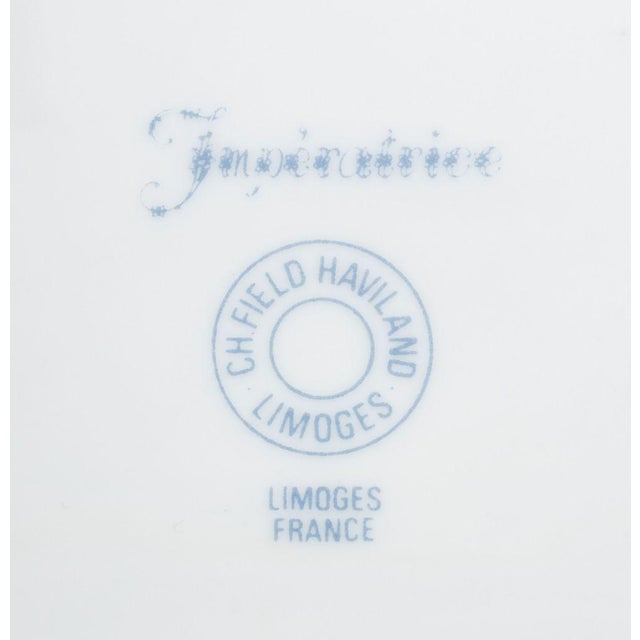 Late 20th Century Late 20th Century Haviland Limoges "Imperatrice" Service for 12 For Sale - Image 5 of 10