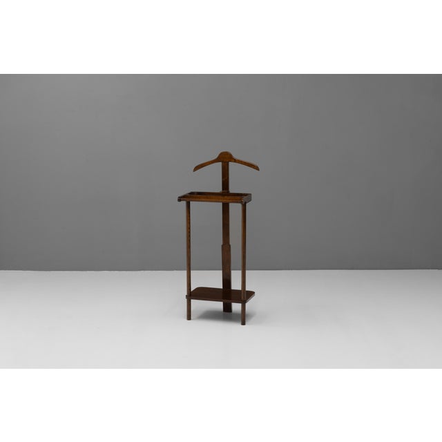 Wood Vintage Valet Stand, 1970 For Sale - Image 7 of 7