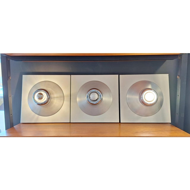 Wall Lamp in Aluminum and Metal, Italy, 1970s For Sale - Image 11 of 13