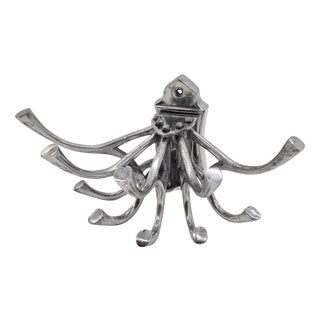 Vintage Aluminum Wall Hanger, 1960s For Sale