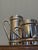 Mid-Century Modern Silver-Plated Teapot and Sugar Pot with Lid from CS, Italy, 1940s, Set of 2 For Sale - Image 6 of 9